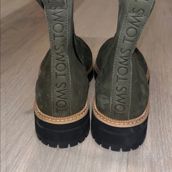 NEW TOMS Forest Camouflage Dakota Green Casual Boot Size 9 booties - Picture 10 of 11
